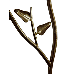 Стеллаж металлический с птичками Primavera варинант исполнения - 5 | Loft Concept в Воронеже