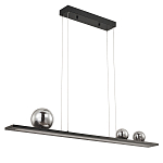 Светодиодная линейная люстра IONA Сhandelier black 103 варинант исполнения - 2 | Loft Concept в Воронеже