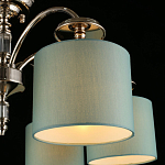 Люстра потолочная Nikoletta с бирюзовым плафоном варинант исполнения - 4 | Loft Concept в Воронеже