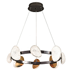 Люстра подвесная круглая с овальными плафонами Iona chandelier варинант исполнения - 3 | Loft Concept в Воронеже