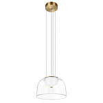 Подвесной светильник с куполообразным прозрачным стеклянным плафоном Grada Light варинант исполнения - 5 | Loft Concept в Воронеже