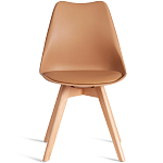 Стул с мягким сиденьем Arvika Latte варинант исполнения - 5 | Loft Concept в Воронеже