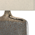 Настольная лампа керамическая с тканевым прямоугольным абажуром Flask варинант исполнения - 1 | Loft Concept в Воронеже