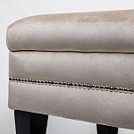 Мягкая банкетка с зоной для хранения Casket Beige варинант исполнения - 3 | Loft Concept в Воронеже