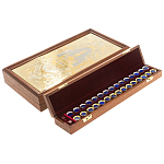 Нарды настольные из натурального камня лазурит и долерит Backgammon from Stone варинант исполнения - 4 | Loft Concept в Воронеже