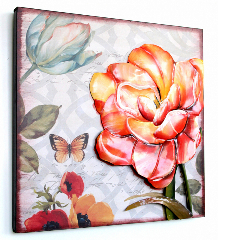 Аксессуар настенный из металла Blank Space Flower Мульти в Воронеже | Loft Concept 