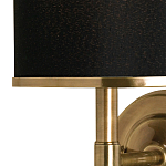 Бра с черным цилиндрическим абажуром Mid Century варинант исполнения - 1 | Loft Concept в Воронеже