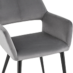 Стул с подлокотниками серый NEASAN STOOL варинант исполнения - 6 | Loft Concept в Воронеже