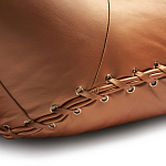 Дизайнерское кожаное кресло в форме руки Poltronova Joe Gold  Armchair варинант исполнения - 9 | Loft Concept в Воронеже