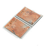 Портсигар с газовой зажигалкой из натурального камня Пегматит Stone Cigarettes Cases варинант исполнения - 2 | Loft Concept в Воронеже