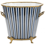 Кашпо Blue black design варинант исполнения - 1 | Loft Concept в Воронеже