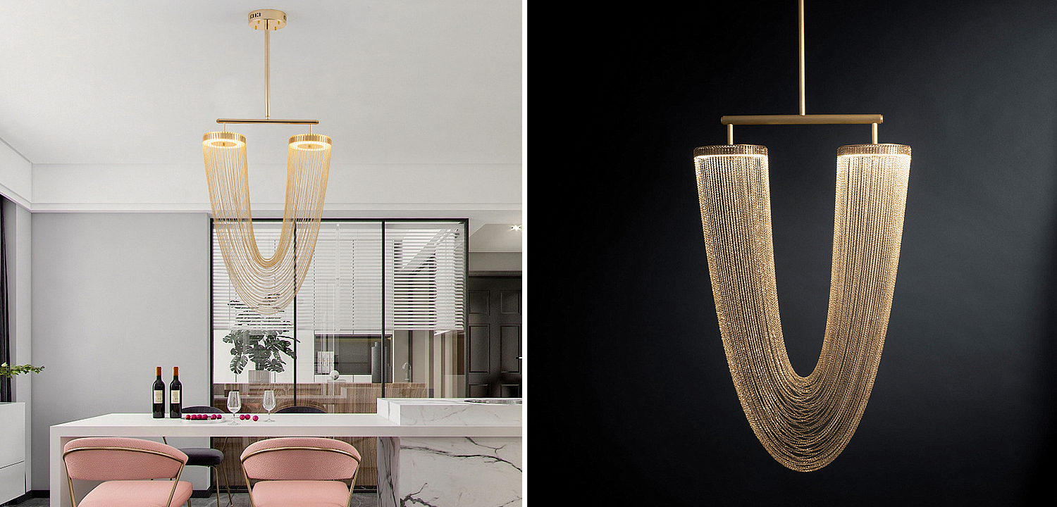 Люстра Otero Gold Larose Guyon Люстра Otero Gold Larose Guyon - Loft-Concept в Воронеже