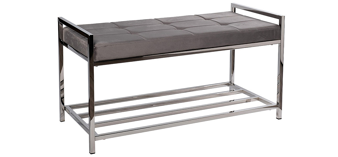 Банкетка Tulum gray Банкетка Tulum gray - Loft-Concept в Воронеже