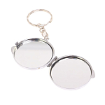 Зеркало брелок карманное двухстороннее из натурального камня Оникс Silver Stone Mirrors варинант исполнения - 6 | Loft Concept в Воронеже