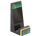 Подставка для телефона из натурального камня малахит Stone Stand варинант исполнения - 1 | Loft Concept в Воронеже