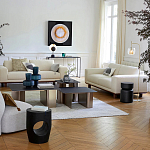 Приставной столик из массива манго AMORPHOUS варинант исполнения - 3 | Loft Concept в Воронеже