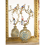 Бронзовый подсвечник Птичий рай Flora варинант исполнения - 5 | Loft Concept в Воронеже