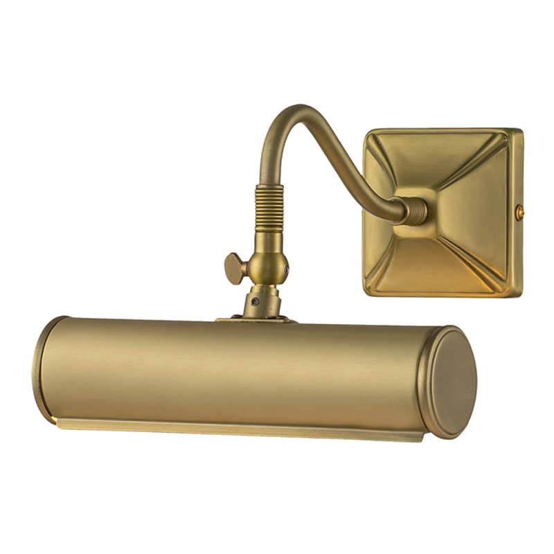 Светильник для картин с коротким цилиндрическим плафоном Elstead Lighting Латунь Бронза в Воронеже | Loft Concept 