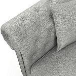 Мебельная ткань Шенилл серый цвет 138 см T4-34 варинант исполнения - 4 | Loft Concept в Воронеже