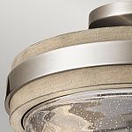 Потолочный светильник с прозрачным стеклянным плафоном с эффектом пузырьков Kichler варинант исполнения - 3 | Loft Concept в Воронеже