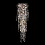 Бра с каскадом из прозрачного хрусталя и корпусом из металла цвета хром Constant Sparks варинант исполнения - 8 | Loft Concept в Воронеже