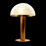 Настольная лампа c абажуром в форме купола из натурального камня  Heavenly Harmony варинант исполнения - 1 | Loft Concept в Воронеже