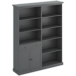 Двойной стеллаж с ящиком и 2-мя дверцами Percent Rack варинант исполнения - 2 | Loft Concept в Воронеже