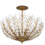 Потолочный светильник в форме цветка Hanging Flowers варинант исполнения - 2 | Loft Concept в Воронеже