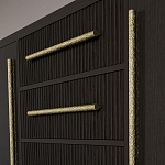 Буфет Primo с тремя ящиками и двумя фасадами Темный орех варинант исполнения - 7 | Loft Concept в Воронеже