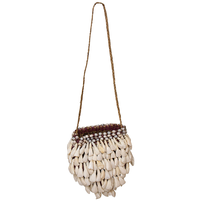 Декоративный этнический аксессуар сумка Aboriginal Bag Бежевый Коричневый Декоративный этнический аксессуар сумка Aboriginal Bag Бежевый Коричневый в Воронеже | Loft Concept