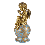 Фигурка Ангел с флейтой на шаре Seraphic варинант исполнения - 2 | Loft Concept в Воронеже