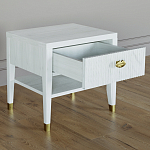 Прикроватная тумбочка с ящиком Elsa Dreams White варинант исполнения - 2 | Loft Concept в Воронеже