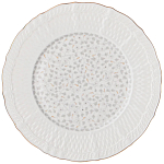 Обеденный сервиз белого цвета из фарфора на 6 персон 23 предмета Floral Charm варинант исполнения - 1 | Loft Concept в Воронеже