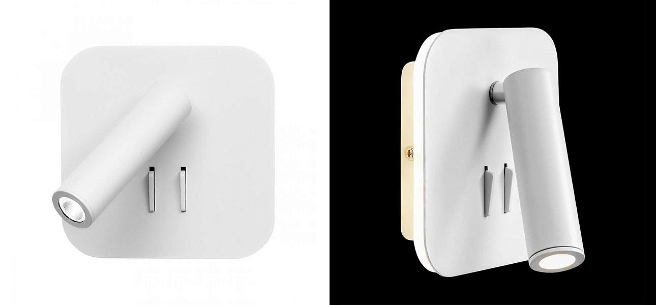 Бра Chelsom WALL LED DOCK White Square Бра Chelsom WALL LED DOCK White Square - Loft-Concept в Воронеже