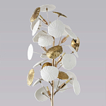 Торшер в виде белых и золотых цветов Bouquet of Light варинант исполнения - 2 | Loft Concept в Воронеже