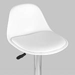 Барный стул с белым сиденьем Ellis варинант исполнения - 7 | Loft Concept в Воронеже