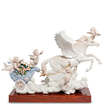 Статуэтка фарфоровая Небесная колесница Charming Statuette варинант исполнения - 1 | Loft Concept в Воронеже