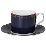 Чайный набор из фарфора синий на 6 персон 12 предметов 300 мл Porcelain Horse Set  варинант исполнения - 1 | Loft Concept в Воронеже