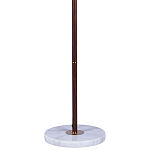 Торшер с плиссированным белым абажуром Pleated White Floor Lamp варинант исполнения - 3 | Loft Concept в Воронеже