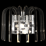 Бра цвета никель с изогнутыми хрустальными элементами Radiant Ribbons варинант исполнения - 1 | Loft Concept в Воронеже