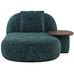 Кушетка Orus с овальным столиком  варинант исполнения - 1 | Loft Concept в Воронеже