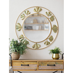 Зеркало настенное в металлическом обрамлении Mirror Golden Portal варинант исполнения - 3 | Loft Concept в Воронеже