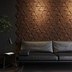 Гипсовая 3D панель с принтографией PM-50 варинант исполнения - 2 | Loft Concept в Воронеже