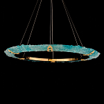 Люстра в форме кольца с цветочным декором Warm Heavenly Light варинант исполнения - 5 | Loft Concept в Воронеже