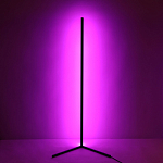 Торшер черного цвета на угловом основании Arteriors варинант исполнения - 3 | Loft Concept в Воронеже