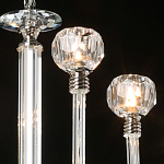 Люстра с 8-ю лампами и гранеными стеклянными плафонами Prism Gala варинант исполнения - 6 | Loft Concept в Воронеже