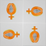 Плитка дизайнерская Женский фркут варинант исполнения - 1 | Loft Concept в Воронеже