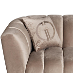 Диван трехместный велюровый серый Island of Comfort варинант исполнения - 2 | Loft Concept в Воронеже