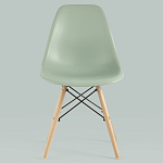 Пластиковый стул на ножках из массива бука Eames Mint варинант исполнения - 3 | Loft Concept в Воронеже