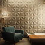 Гипсовая 3D Панель M-21 варинант исполнения - 2 | Loft Concept в Воронеже